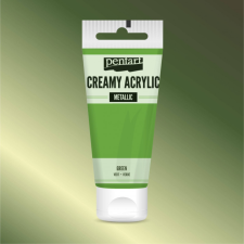 Pentart krémes akrilfesték metál ZÖLD 60 ml akrilfesték