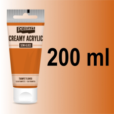  Pentart krémes akrilfesték selyemfényű 200 ml - TROMBITAVIRÁG akrilfesték