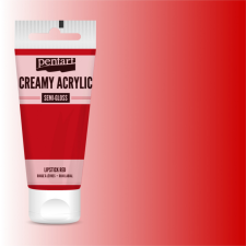 Pentart Krémes akrilfesték selyemfényű - RÚZSPIROS 60ml akrilfesték