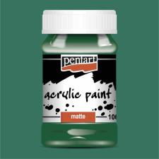 Pentart Matt akrilfesték - FENYŐZÖLD 100ml | Pentart akrilfesték