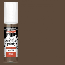 Pentart Matt akrilfesték - FÖLDBARNA 20ml | Pentart akrilfesték