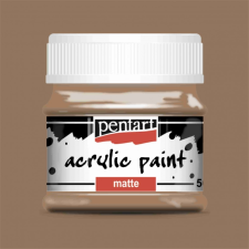 Pentart Matt akrilfesték - MARS BARNA 50ml | Pentart akrilfesték