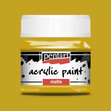 Pentart Matt akrilfesték - OKKER 50ml | Pentart akrilfesték