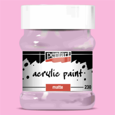 Pentart Matt akrilfesték - RÓZSASZÍN 230ml | Pentart akrilfesték