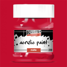 Pentart Matt akrilfesték - RÚZSPIROS 230ml | Pentart akrilfesték