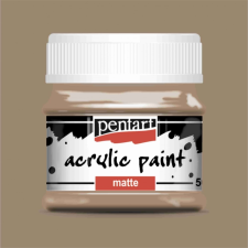Pentart Matt akrilfesték - SÖTÉTHOMOK 50ml | Pentart akrilfesték
