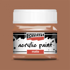 Pentart Matt akrilfesték - VÖRÖSBARNA AGYAG 50ml | Pentart akrilfesték