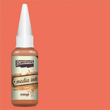 Pentart Média tinta 20ml narancs hobbifesték