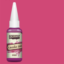 Pentart Média tinta 20ml pipacs hobbifesték