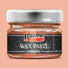Pentart metál viaszpaszta 20ml - rózsaarany dekorációs kellék