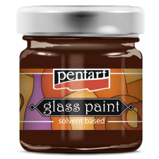  Pentart üvegfesték oldószeres 30 ml narancs üvegfesték