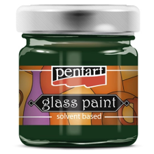  Pentart üvegfesték oldószeres 30 ml zöld üvegfesték