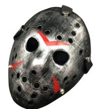 Péntek 13 - Jason Vorhees maszk - Halloween ezüst jelmez