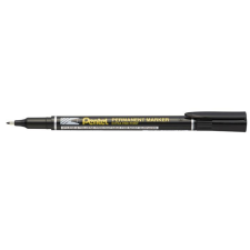 Pentel Alkoholos marker, 0,5 mm, PENTEL &quot;NF450&quot;, fekete filctoll, marker