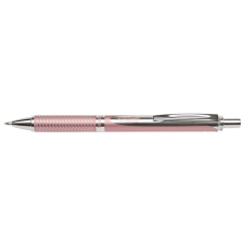 Pentel Energel BL407P-A 0,35mm rózsaszín test/kék tinta prémium fém nyomógombos rollertoll toll