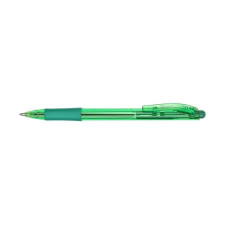 Pentel Golyóstoll, 0,7 mm, nyomógombos, PENTEL "BK417", zöld toll