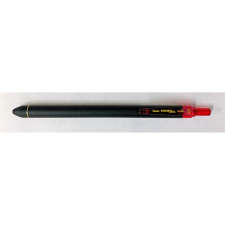 Pentel Golyóstoll nyomógombos 0,35mm, dokument toll BLP437 EnerGel Pentel, írásszín piros toll