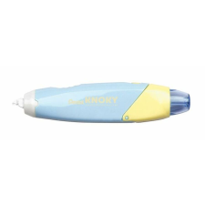 Pentel Hibajavító roller, 5 mm x 6 m, utántölthető, PENTEL "Knoky", kék-sárga hibajavító