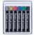 Pentel Kréta olajpasztell készlet, PHN-M6 Pentel, 6 klf., metál szín
