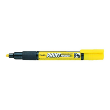 Pentel Lakkmarker, 2 mm, kúpos, PENTEL &quot;MMP20&quot;, sárga filctoll, marker