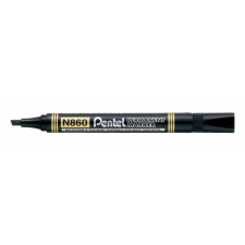Pentel Marker alkoholos vágott N860-AE Pentel fekete filctoll, marker