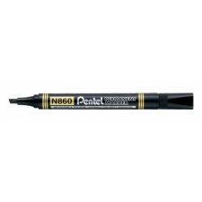 Pentel Marker alkoholos vágott N860-AE Pentel fekete filctoll, marker