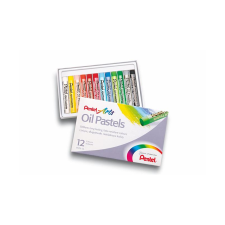 Pentel Olajpasztell kréta, PENTEL, "Arts", 12 különböző szín pasztellkréta