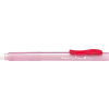 Pentel Radírstift, tolóbetétes, PENTEL "ZE11-A", piros klip