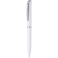 Pentel Rollertoll 0,35mm, fém fehér test, Pentel Energel BL2007W-AK, írásszín kék toll