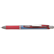 Pentel Rollertoll zselés 0,25mm tűhegyű Pentel EnerGelX BLN75-BO írásszín piros toll