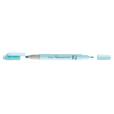 Pentel Szövegkiemelő kétvégű 1/3,5mm, vágott és kúphegyű, Pentel pasztell kék filctoll, marker