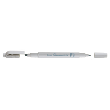 Pentel Szövegkiemelő kétvégű 1/3,5mm, vágott és kúphegyű, Pentel pasztell szürke filctoll, marker