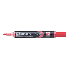 Pentel Táblamarker 1-5mm, hajlékony hegyű Pentel Maxiflo Flex Feel piros filctoll, marker