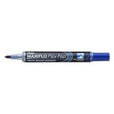 Pentel Táblamarker 1-5mm,hajlékonyhegyű, PENTEL Maxiflo Flex Feel kék filctoll, marker