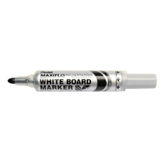 Pentel Táblamarker, 2,5 mm, kúpos, PENTEL Maxiflo MWL5M, fekete (PENMWL5MFK) filctoll, marker