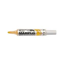 Pentel Táblamarker, 2,5 mm, kúpos, PENTEL \"Maxiflo MWL5M\", sárga filctoll, marker