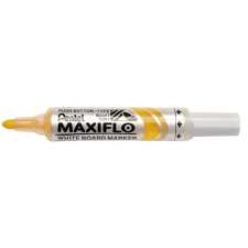 Pentel Táblamarker, 2,5 mm, kúpos, PENTEL &quot;Maxiflo MWL5M&quot;, sárga filctoll, marker
