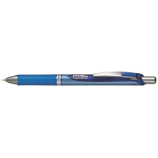 Pentel Zseléstoll, 0,25 mm, nyomógombos, PENTEL "EnerGel BLN75", kék toll