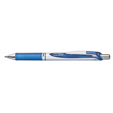 Pentel Zseléstoll, 0,35 mm, nyomógombos, PENTEL "EnerGel BL77", kék toll