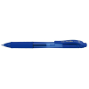 Pentel Zseléstoll, 0,35 mm, nyomógombos, PENTEL EnerGelX BL107, sötétkék (PENBL107SK)