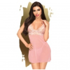Penthouse lingerie Penthouse Bedtime Story - csipkés, dekoltált hálóing tangával (pink)