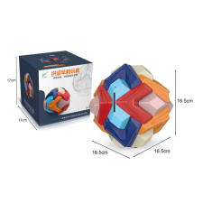  Pénzesdoboz, 3D puzzle összecsukható golyó - pasztilla puzzle, kirakós
