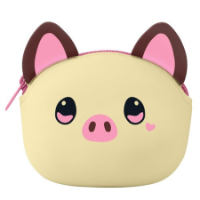  Pénztárca Bangoberry malacos, zipzáras kulcstartóval pénztárca