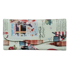  Pénztárca többféle vátozatban 19,5x9,5cm 70886