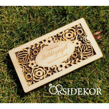  Pénztartó esküvői nászajándék átadó doboz dekorációs kellék