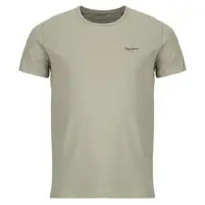 Pepe Jeans Rövid ujjú pólók ORIGINAL BASIC 3N Zöld EU M férfi póló