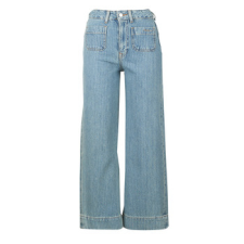 Pepe Jeans Ruhák STRAIGHT JEANS UHW LEXA Tengerész US 30 / 28 női nadrág
