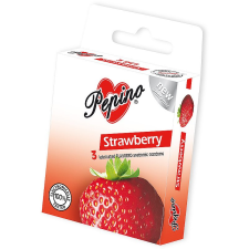 Pepino Strawberry óvszerek 3 db óvszer