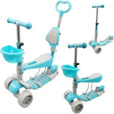 Pepita Ace 5in1 multifunkcionális Gyerek roller üléssel és tolókarral - kék roller
