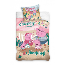 Peppa malac ágyneműhuzat 140×200cm, 70×90 cm lakástextília
